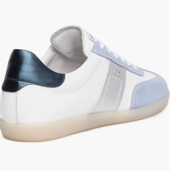 Nero Giardini Mixed Leather Low-Top Sneakers - Picture 2 of 5